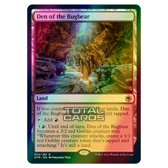 Magic The Gathering - Adventures in the Forgotten Realms - Den of the Bugbear - 254/281 (Foil)