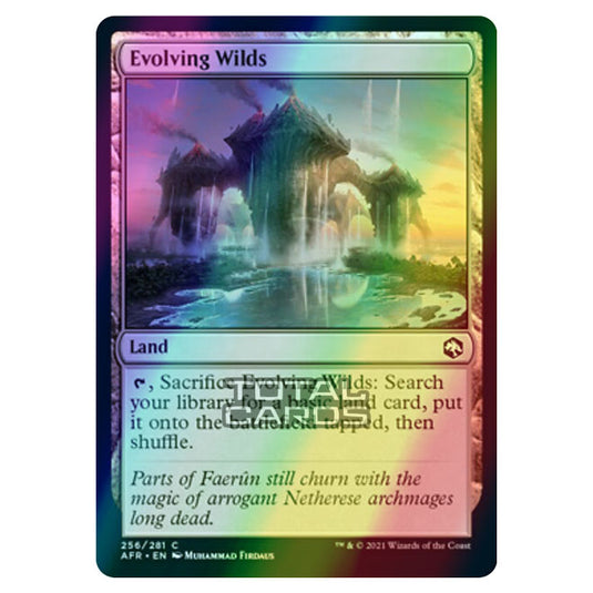 Magic The Gathering - Adventures in the Forgotten Realms - Evolving Wilds - 256/281 (Foil)
