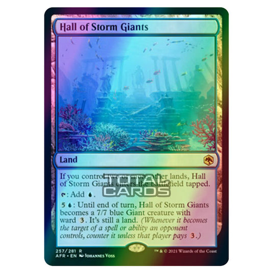 Magic The Gathering - Adventures in the Forgotten Realms - Hall of Storm Giants - 257/281 (Foil)