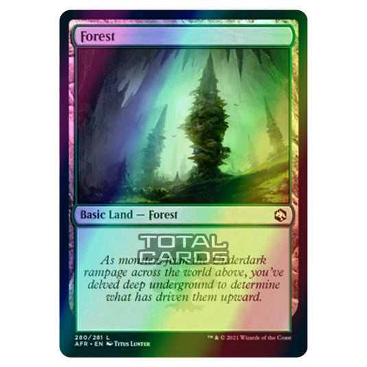 Magic The Gathering - Adventures in the Forgotten Realms - Forest - 280/281 (Foil)