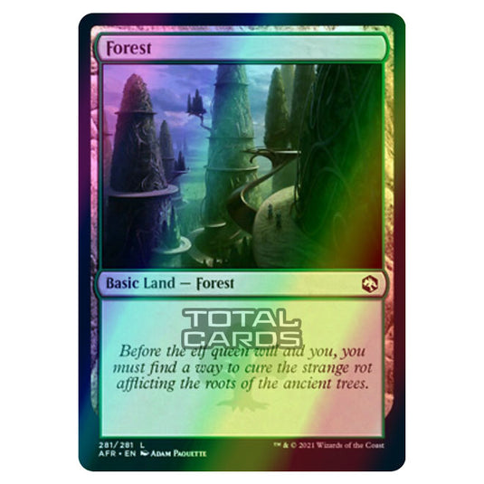 Magic The Gathering - Adventures in the Forgotten Realms - Forest - 281/281 (Foil)
