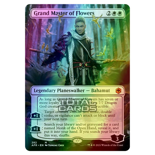 Magic The Gathering - Adventures in the Forgotten Realms - Grand Master of Flowers - 282/281 (Foil)