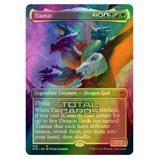 Magic The Gathering - Adventures in the Forgotten Realms - Tiamat - 298/281 (Foil)