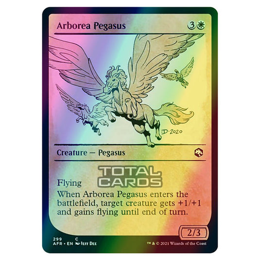 Magic The Gathering - Adventures in the Forgotten Realms - Arborea Pegasus - 299/281 (Foil)