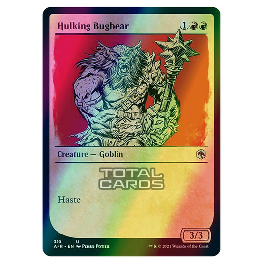 Magic The Gathering - Adventures in the Forgotten Realms - Hulking Bugbear - 319/281 (Foil)