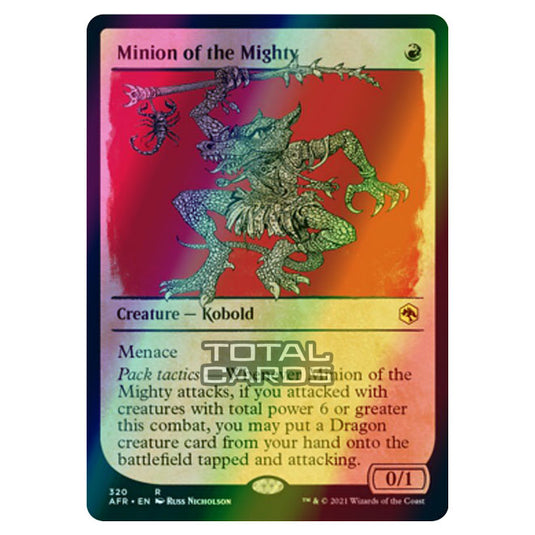 Magic The Gathering - Adventures in the Forgotten Realms - Minion of the Mighty - 320/281 (Foil)