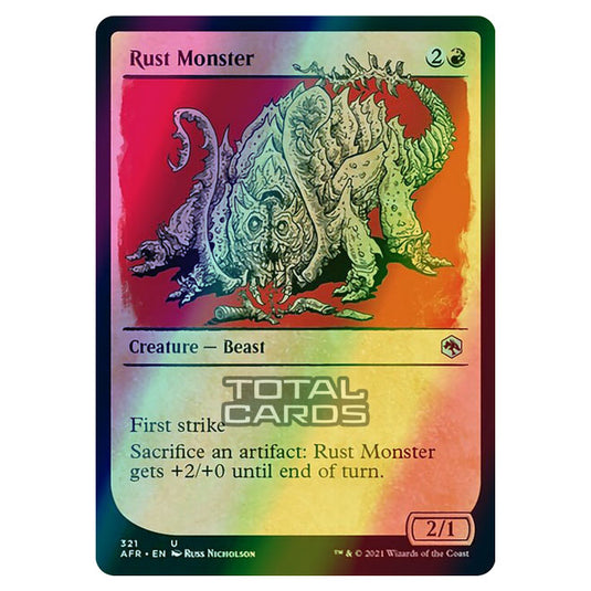 Magic The Gathering - Adventures in the Forgotten Realms - Rust Monster - 321/281 (Foil)