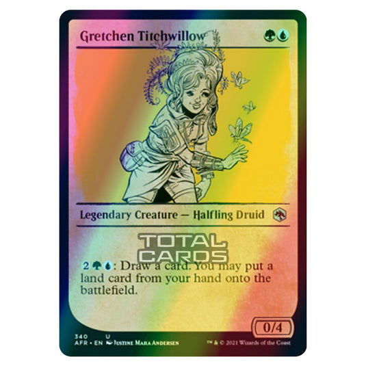 Magic The Gathering - Adventures in the Forgotten Realms - Gretchen Titchwillow - 340/281 (Foil)