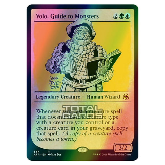 Magic The Gathering - Adventures in the Forgotten Realms - Volo, Guide to Monsters - 347/281 (Foil)