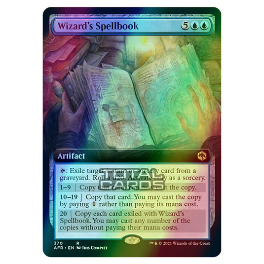 Magic The Gathering - Adventures in the Forgotten Realms - Wizard's Spellbook - 370/281 (Foil)