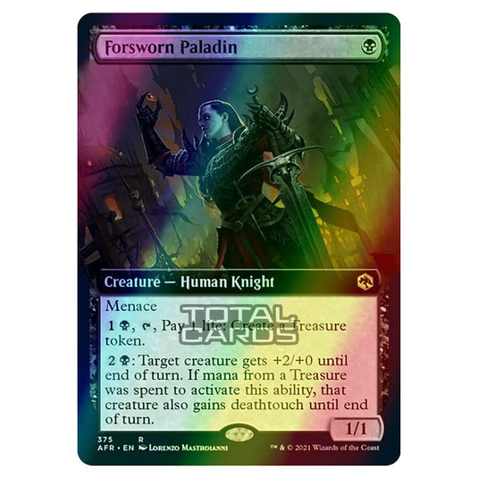 Magic The Gathering - Adventures in the Forgotten Realms - Forsworn Paladin - 375/281 (Foil)