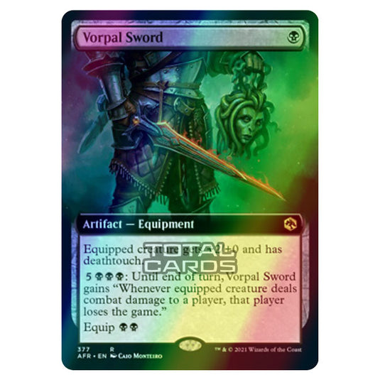 Magic The Gathering - Adventures in the Forgotten Realms - Vorpal Sword - 377/281 (Foil)