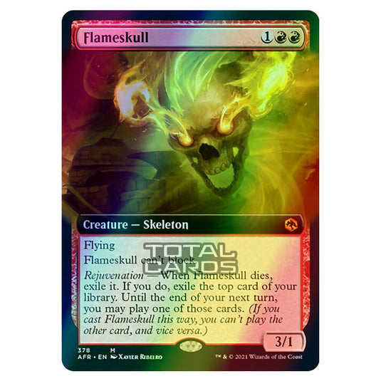 Magic The Gathering - Adventures in the Forgotten Realms - Flameskull - 378/281 (Foil)