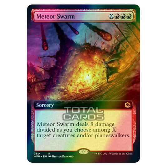 Magic The Gathering - Adventures in the Forgotten Realms - Meteor Swarm - 380/281 (Foil)