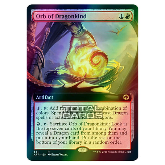 Magic The Gathering - Adventures in the Forgotten Realms - Orb of Dragonkind - 381/281 (Foil)