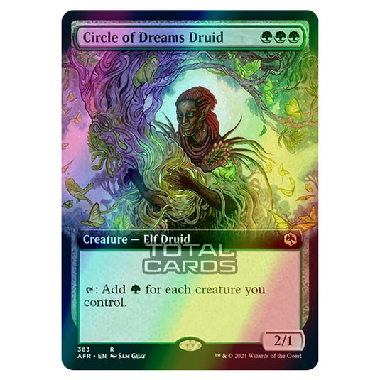 Magic The Gathering - Adventures in the Forgotten Realms - Circle of Dreams Druid - 383/281 (Foil)