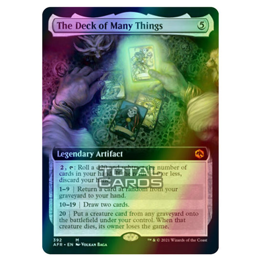 Magic The Gathering - Adventures in the Forgotten Realms - The Deck of Many Things - 392/281 (Foil)