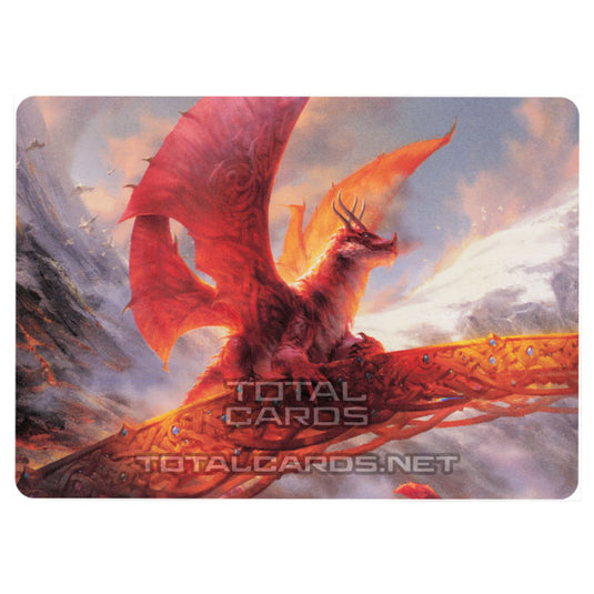 Magic The Gathering - Kaldheim - Art Series - Goldspan Dragon - 35/81