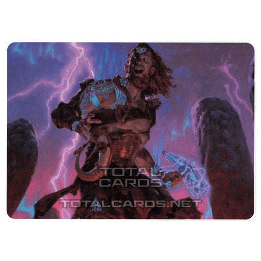 Magic The Gathering - Kaldheim - Art Series - Toralf, God of Fury - 39/81