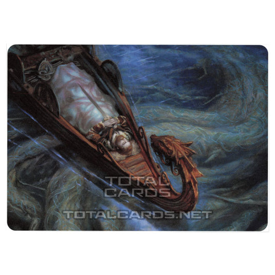 Magic The Gathering - Kaldheim - Art Series - Funeral Longboat - 68/81