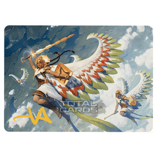 Magic The Gathering - The Lost Caverns of Ixalan - Art Series - Resplendent Angel - 5/81 (Signed)