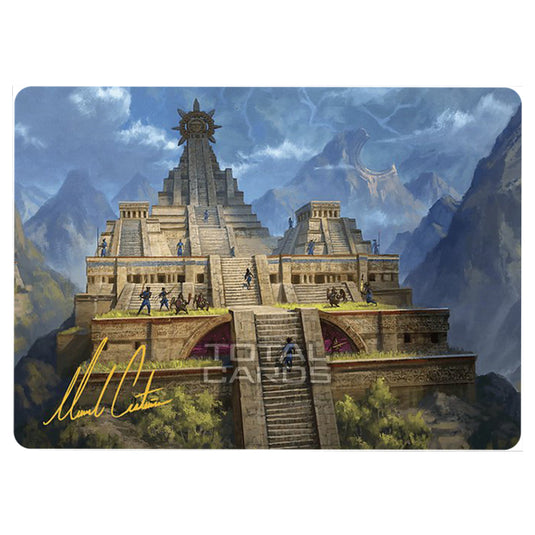 Magic The Gathering - The Lost Caverns of Ixalan - Art Series - Barracks of the Thousand - 6/81 (Signed)