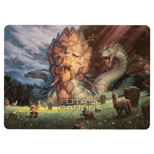 Magic The Gathering - The Lost Caverns of Ixalan - Art Series - Ojer Kaslem, Deepest Growth - 30/81 (Signed)