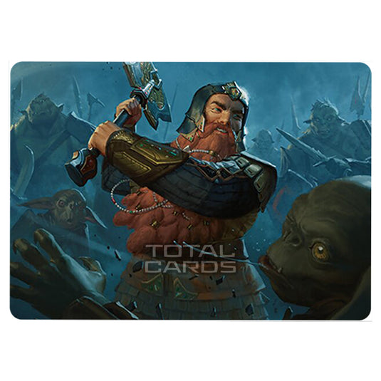 Magic The Gathering - The Lord of the Rings - Tales of Middle-earth - Art Series - Gimli, Counter of Kills - 0010