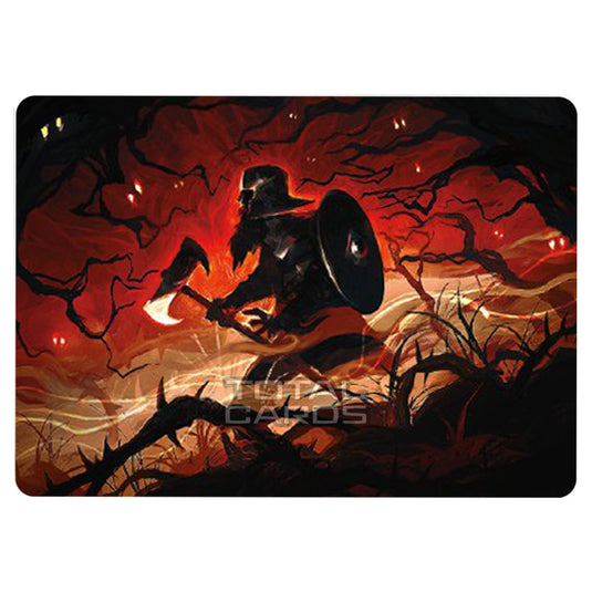 Magic The Gathering - The Lord of the Rings - Tales of Middle-earth - Art Series - Gimli, Counter of Kills - 0044