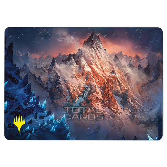 Magic The Gathering - The Lord of the Rings - Tales of Middle-earth - Art Series - Mountain - 0031 (Signed)