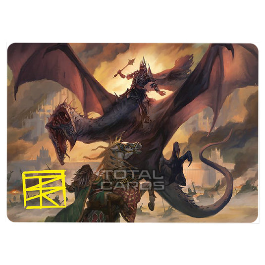 Magic The Gathering - The Lord of the Rings - Tales of Middle-earth - Art Series - Witch-king, Bringer of Ruin - 0034 (Signed)