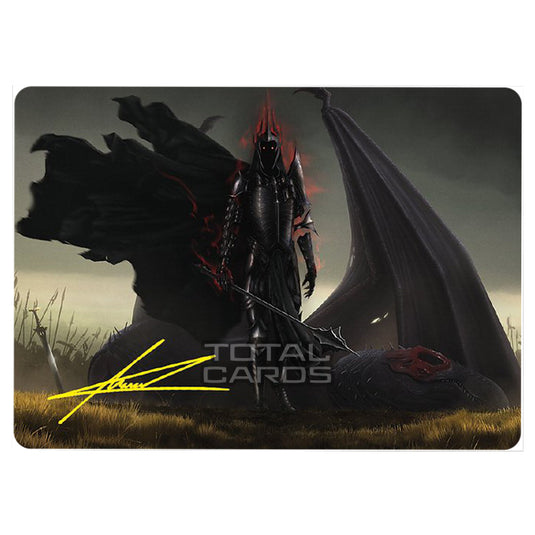 Magic The Gathering - The Lord of the Rings - Tales of Middle-earth - Art Series - Witch-king of Angmar - 0043 (Signed)