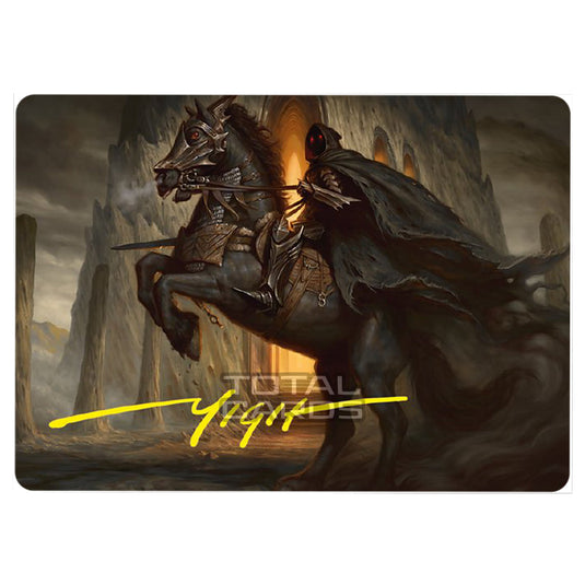 Magic The Gathering - The Lord of the Rings - Tales of Middle-earth - Art Series - Nazgûl - 0053 (Signed)