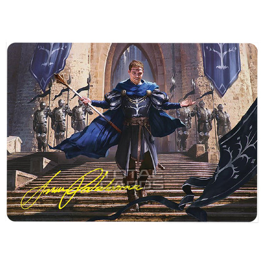 Magic The Gathering - The Lord of the Rings - Tales of Middle-earth - Art Series - Faramir, Steward of Gondor - 0062 (Signed)