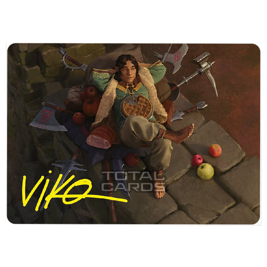 Magic The Gathering - The Lord of the Rings - Tales of Middle-earth - Art Series - Merry, Warden of Isengard - 0065 (Signed)