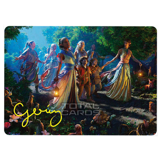 Magic The Gathering - The Lord of the Rings - Tales of Middle-earth - Art Series - Realm Seekers - 0074 (Signed)