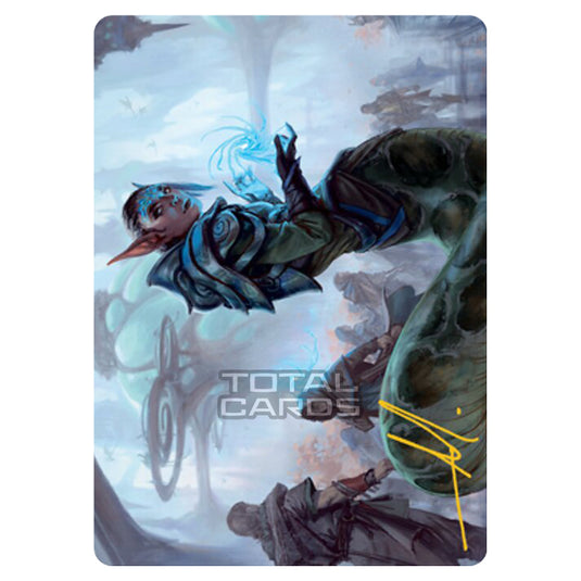 Magic The Gathering - Modern Horizons 2 - Art Series - Lonis, Cryptozoologist - 57/81 (Signed)