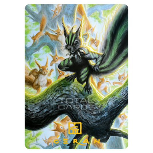 Magic The Gathering - Modern Horizons 2 - Art Series - Chatterfang, Squirrel General  - 67/81 (Signed)