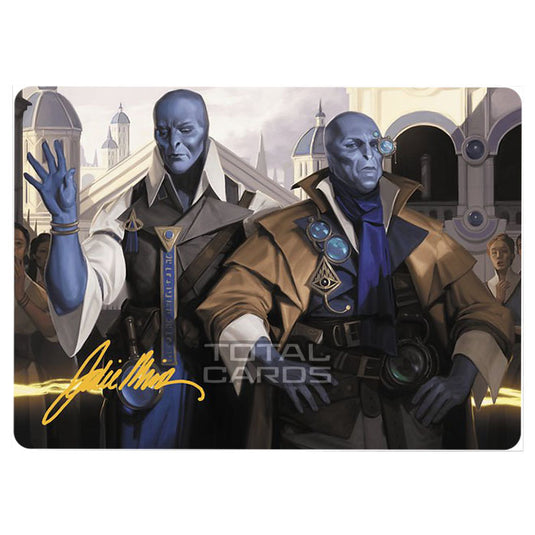 Magic The Gathering - Murders at Karlov Manor - Art Series - Hotshot Investigators - 0005 (Signed)