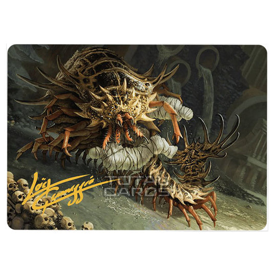 Magic The Gathering - Murders at Karlov Manor - Art Series - Rot Farm Mortipede - 0010 (Signed)