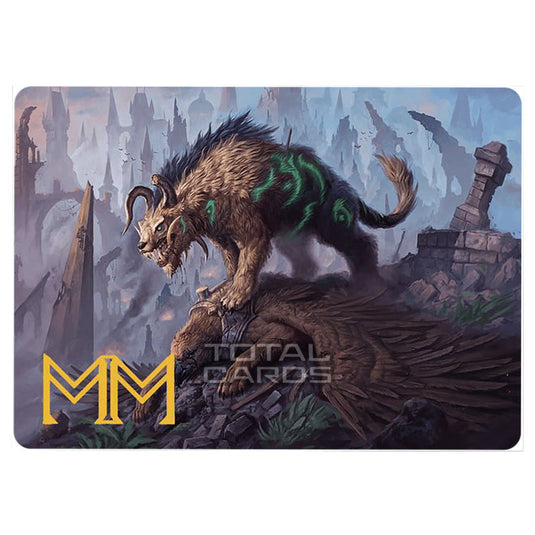 Magic The Gathering - Murders at Karlov Manor - Art Series - Axebane Ferox - 0013 (Signed)