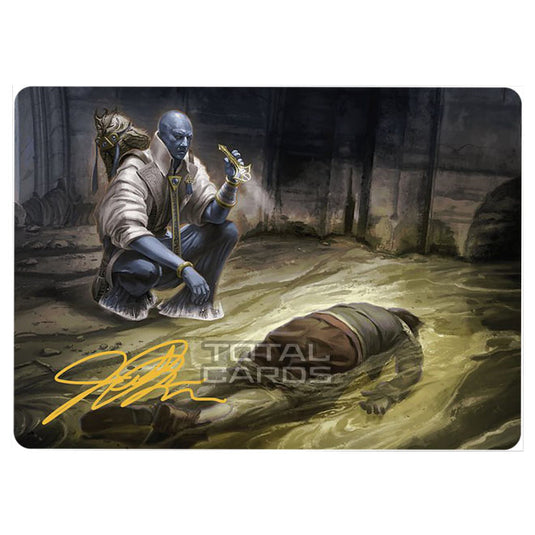 Magic The Gathering - Murders at Karlov Manor - Art Series - Drag the Canal - 0019 (Signed)