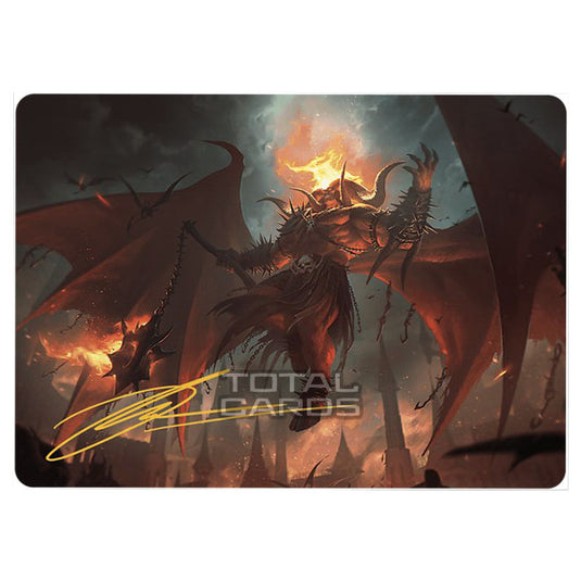 Magic The Gathering - Murders at Karlov Manor - Art Series - Rakdos, Patron of Chaos - 0022 (Signed)