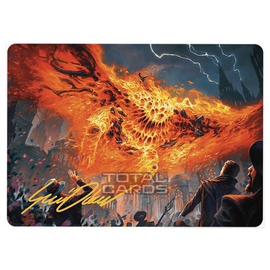 Magic The Gathering - Murders at Karlov Manor - Art Series - Havoc Eater - 0048 (Signed)