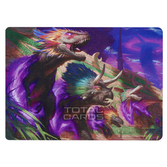 Magic The Gathering - March of the Machine - Art Series - Burning Sun's Fury - 0029