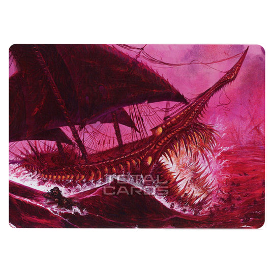 Magic The Gathering - March of the Machine - Art Series - Marauding Dreadship - 0036