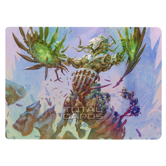 Magic The Gathering - March of the Machine - Art Series - Botanical Brawler - 0043