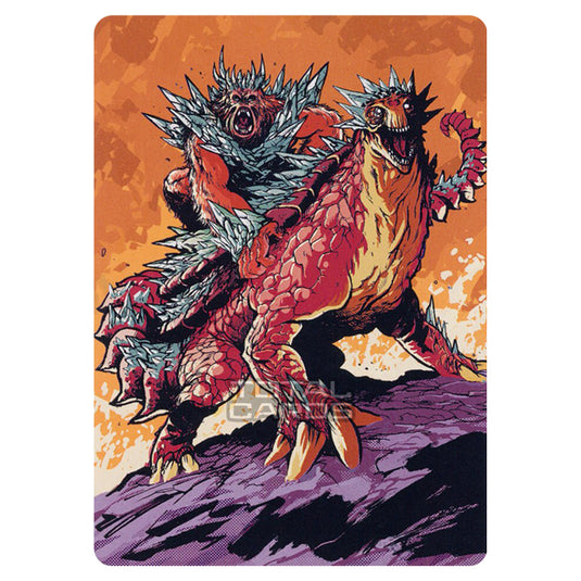 Magic The Gathering - March of the Machine - Art Series - Kogla and Yidaro - 0061