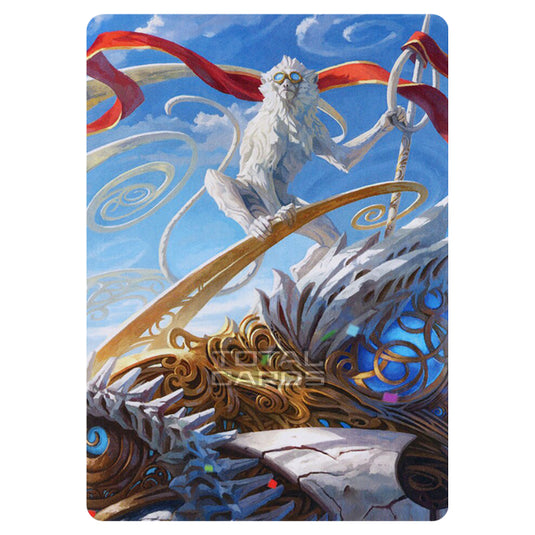 Magic The Gathering - March of the Machine - Art Series - Ragavan, Nimble Pilferer - 0074