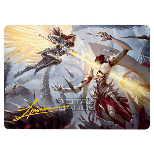 Magic The Gathering - March of the Machine - Art Series - Elspeth's Smite - 0005 (Foil)